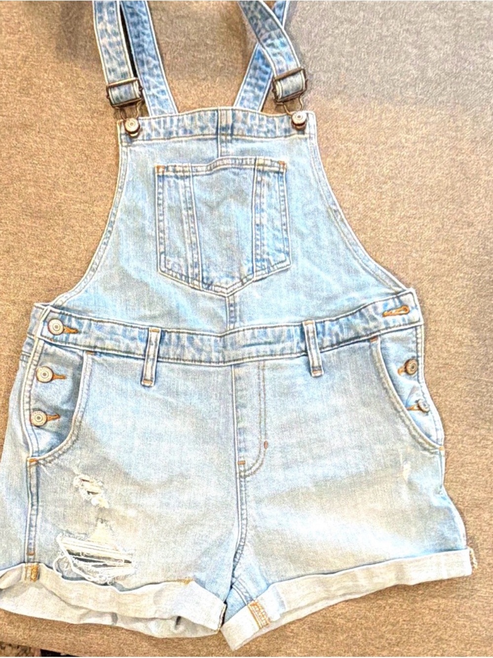Old Navy Overall Shorts size zero